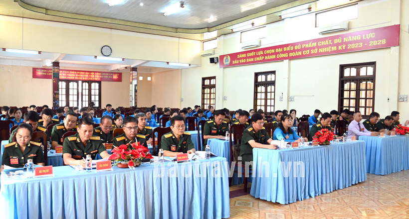Công đoàn Bệnh viện Quân – Dân y đại hội nhiệm kỳ 2023 – 2028